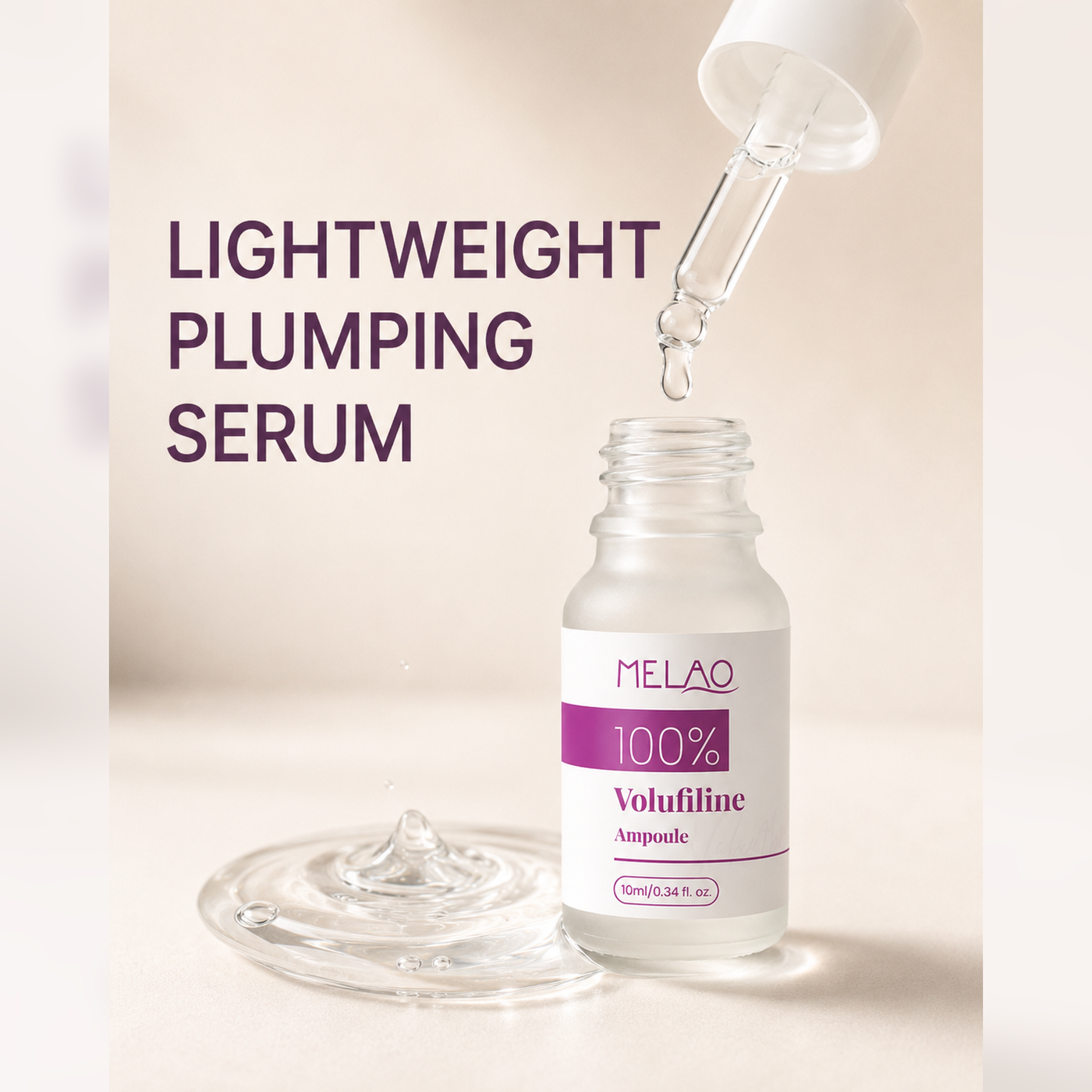 VOLEA lightweight serum texture